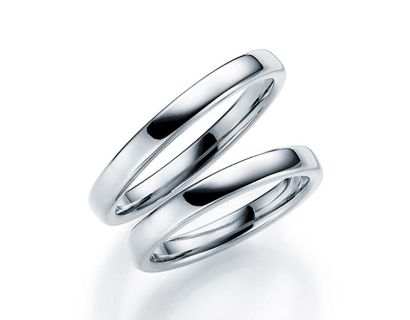 GD Forever ring 585 hvittgull 3mm GD200H3 pris pr stk