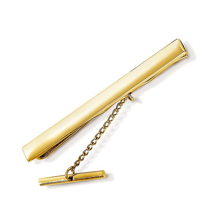 Hovedbilde Slipsnål Forgylt sølv 64810