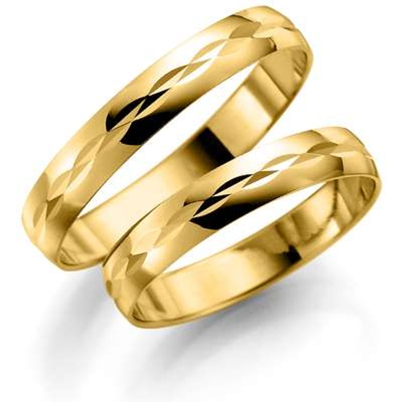 Deg&Meg ring 585 gultgull 3,5mm SE122GU35 pris per stk