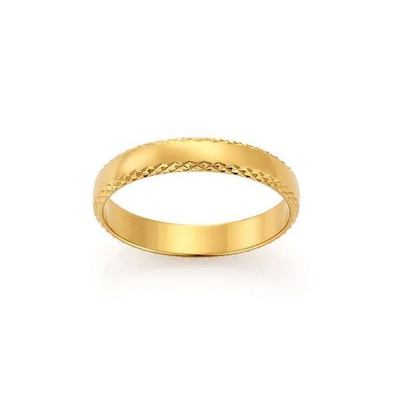 Emotions ring gult gull 4mm 2289013 pris pr stk