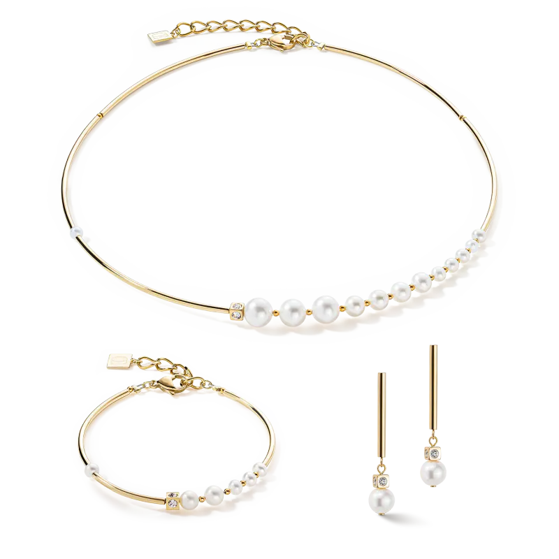 COEUR DE LION Bracelet Asymmetry Freshwater Pearls 110230-1416