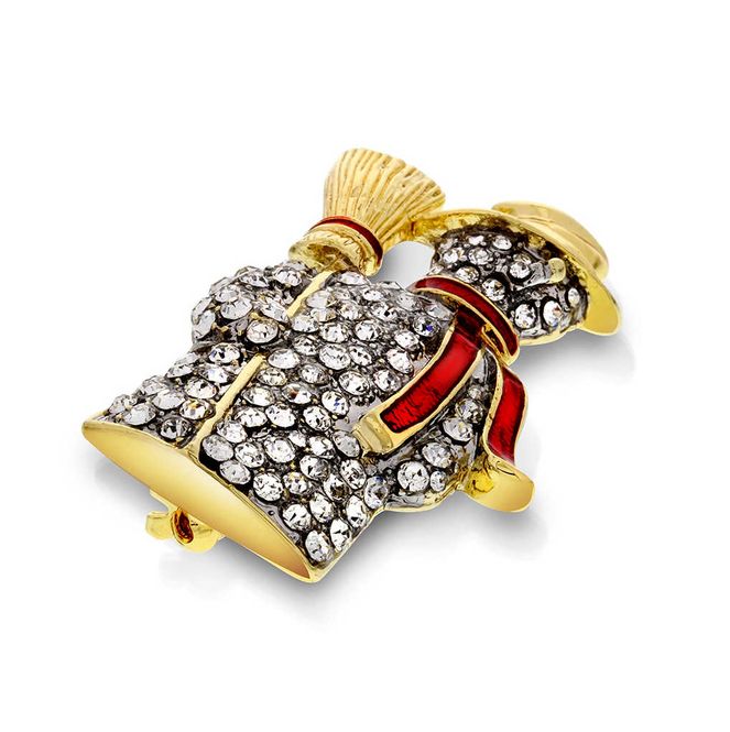 Hovedbilde Bijouteri julenål snømann 200114