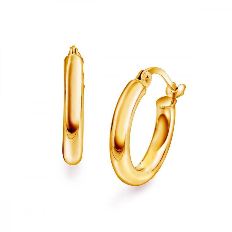 Øreringer Kreol gull 53640