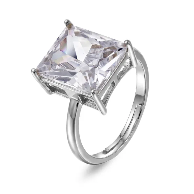 Hovedbilde Sandra Lyng Ring spotlight sølv zirkonia 48189