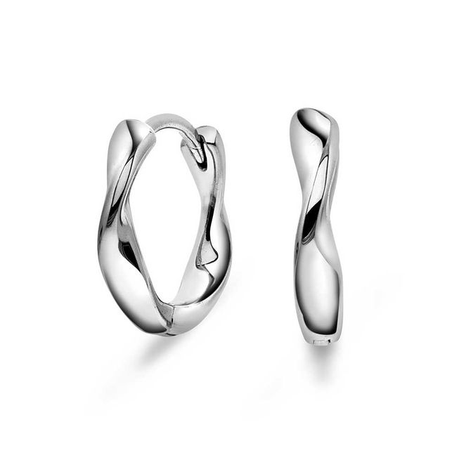 Hovedbilde Nora Mørk øreringer i sølv 710240