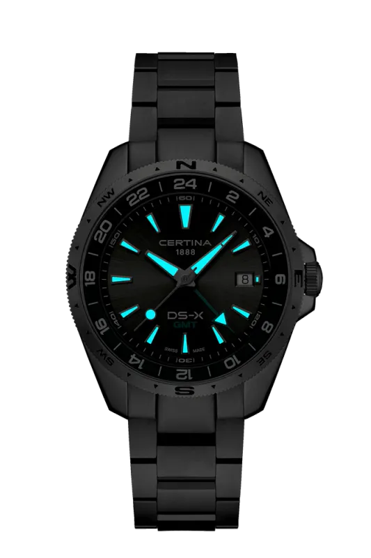 Certina DS-X GMT Men Watch Quartz C047.452.11.081.00