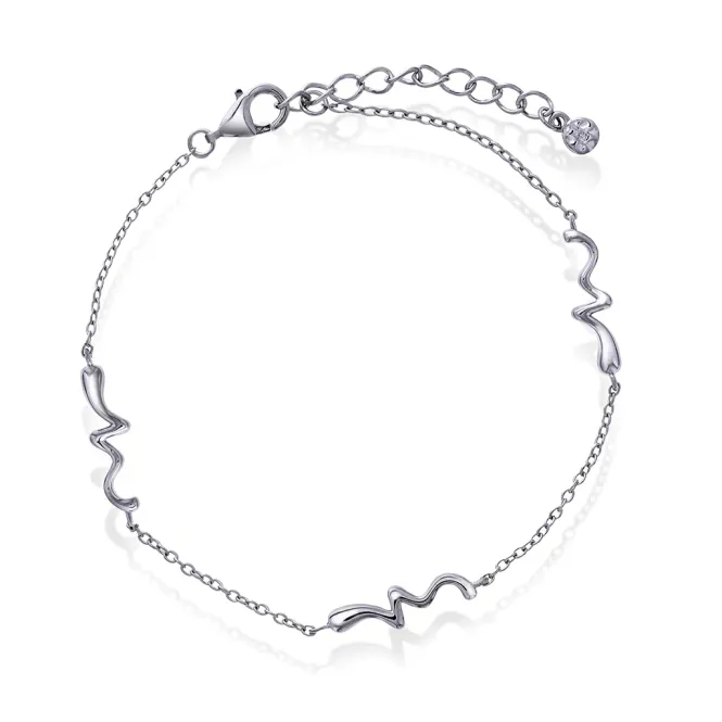 Hovedbilde Shapes Whirl armbånd sølv 240486