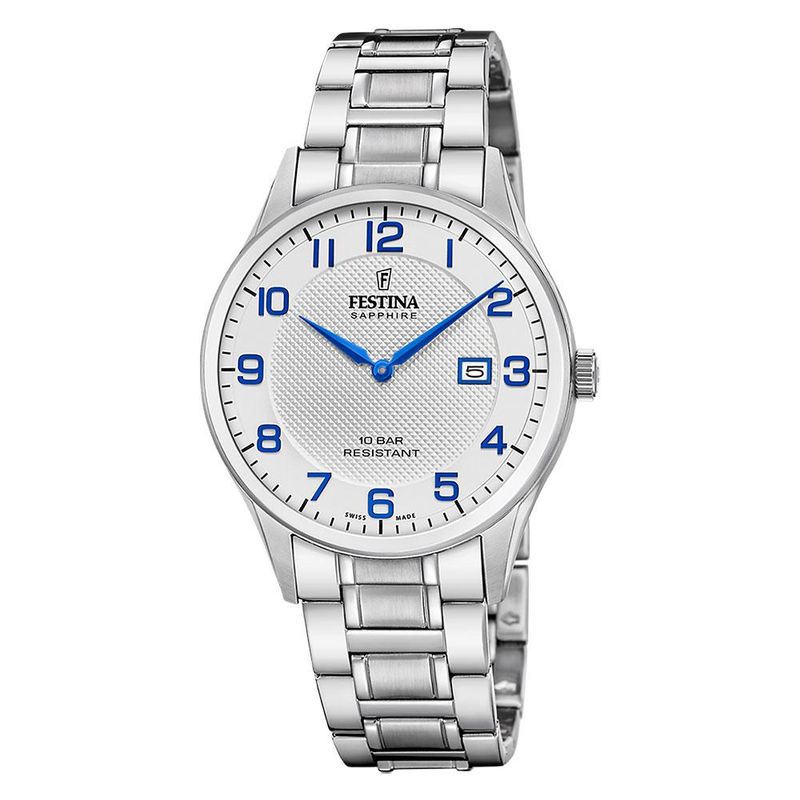 Festina Swiss Made Herre sølv F20067-1