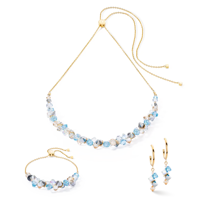 COEUR DE LION Bracelet Dancing Crystals aqua 463930-2000