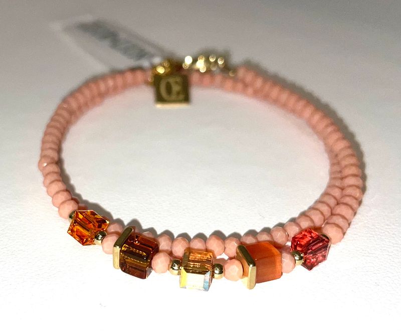 COEUR DE LION Bracelet Joyful Colors peach 4464300200