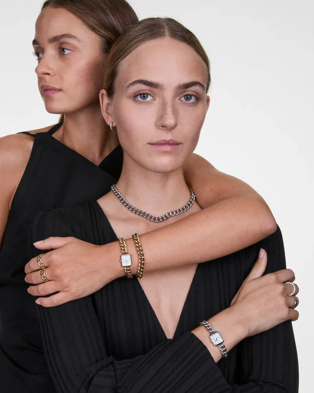 Daniel Wellington Jolie Chain gullfarget stål DW00100836