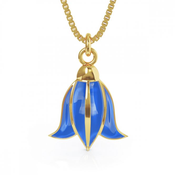 Hovedbilde Blåklokke anheng blå 860212