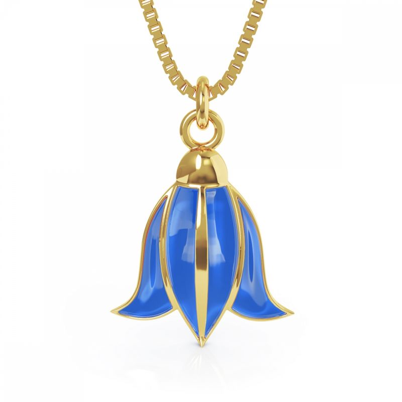 Blåklokke anheng blå 860212