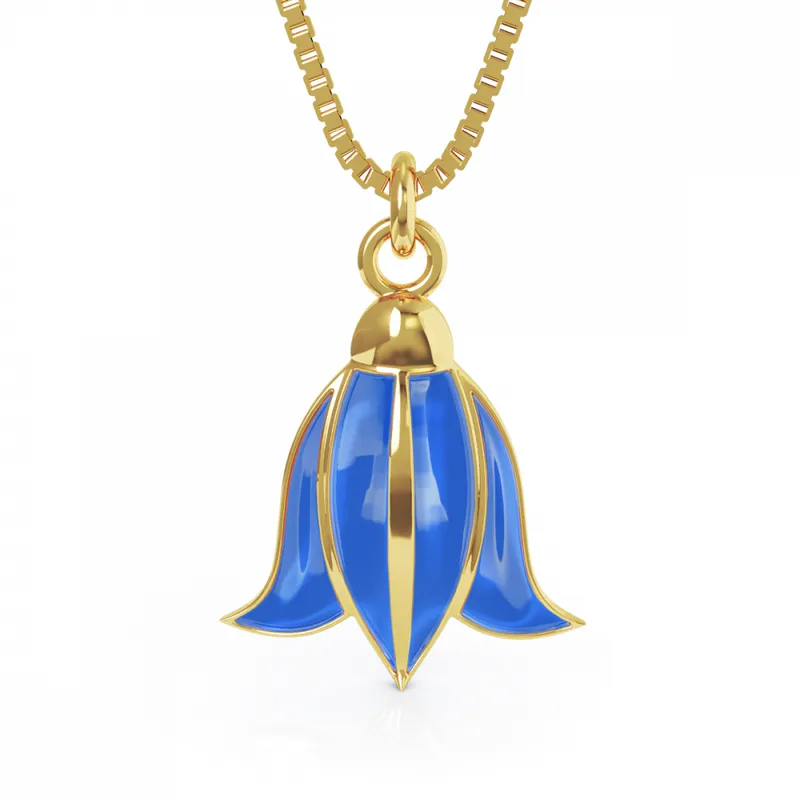 Blåklokke anheng blå 860212