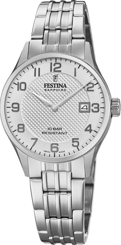 Festina Swiss Made Dame sølv F20006-1