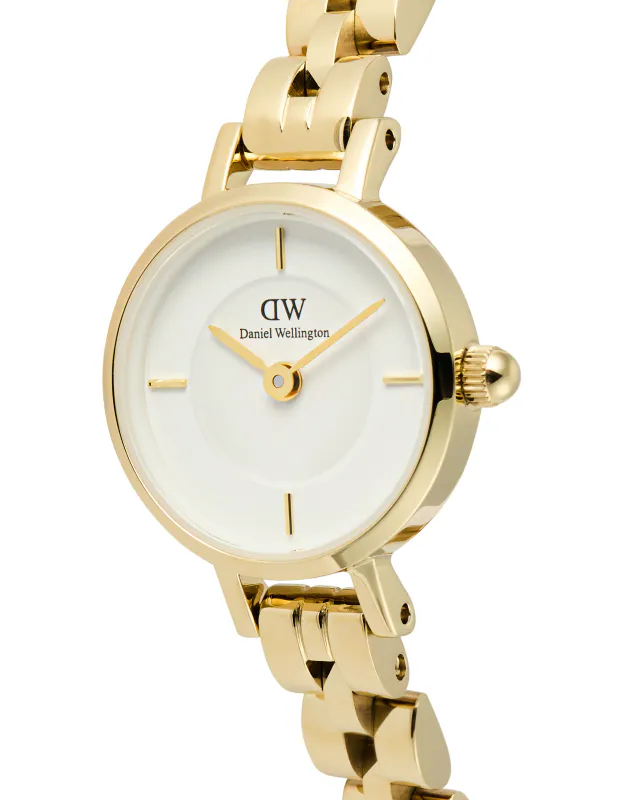 Daniel Wellington Petite Mini 19 gullfarget stål DW00100855
