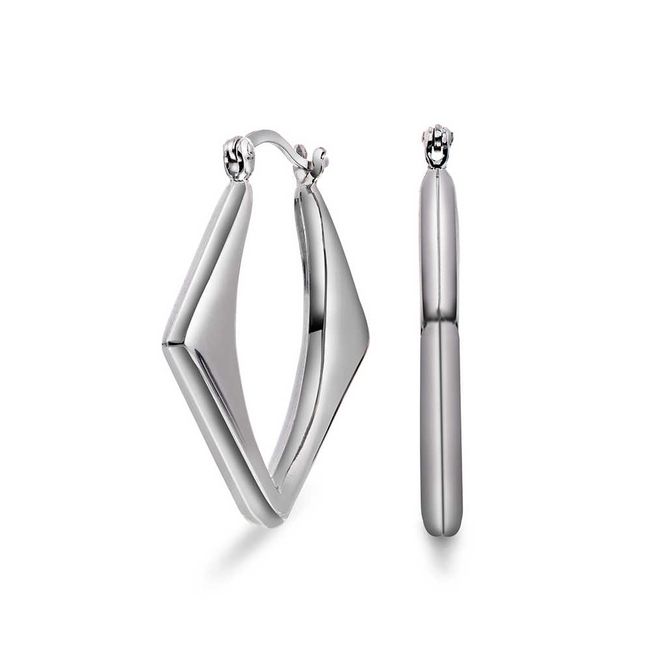 Hovedbilde Reykjavik Radiance øreringer i sølv 992011